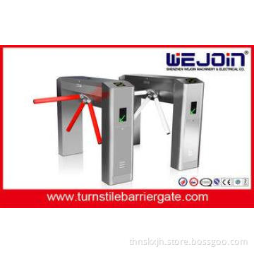 High Speed Access Control Turnstile Gate Entry Systems Acce